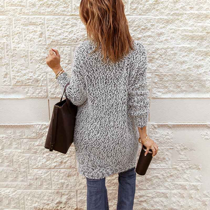 Stilla | Strikpullover med moderne statement
