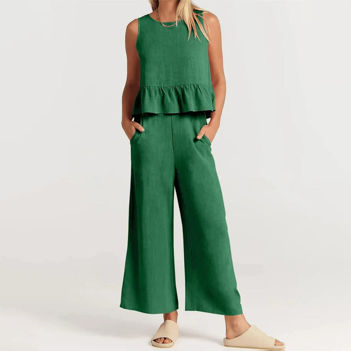 Stilla | to Dels Jumpsuit Kjole Til Kvinder Stilfuld og Alsidig