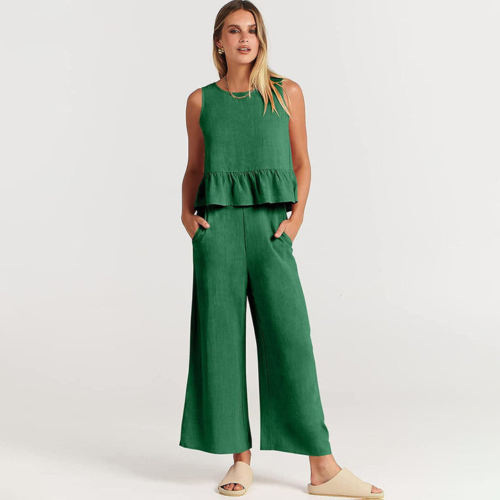 Stilla | to Dels Jumpsuit Kjole Til Kvinder Stilfuld og Alsidig