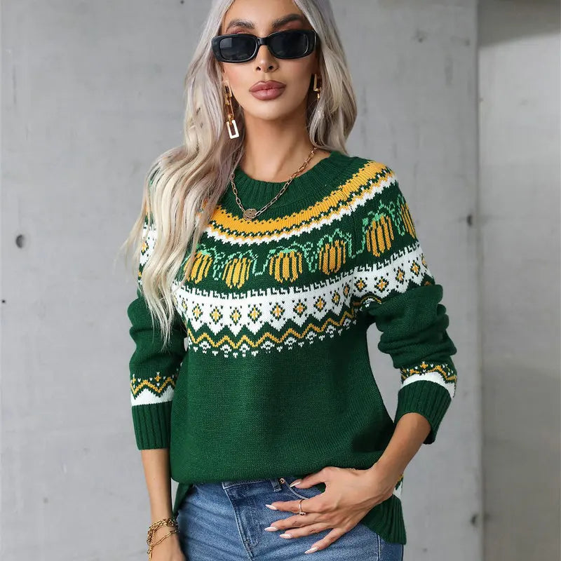 Stilla | Norsk pullover dame strikk vinterpullover til damer