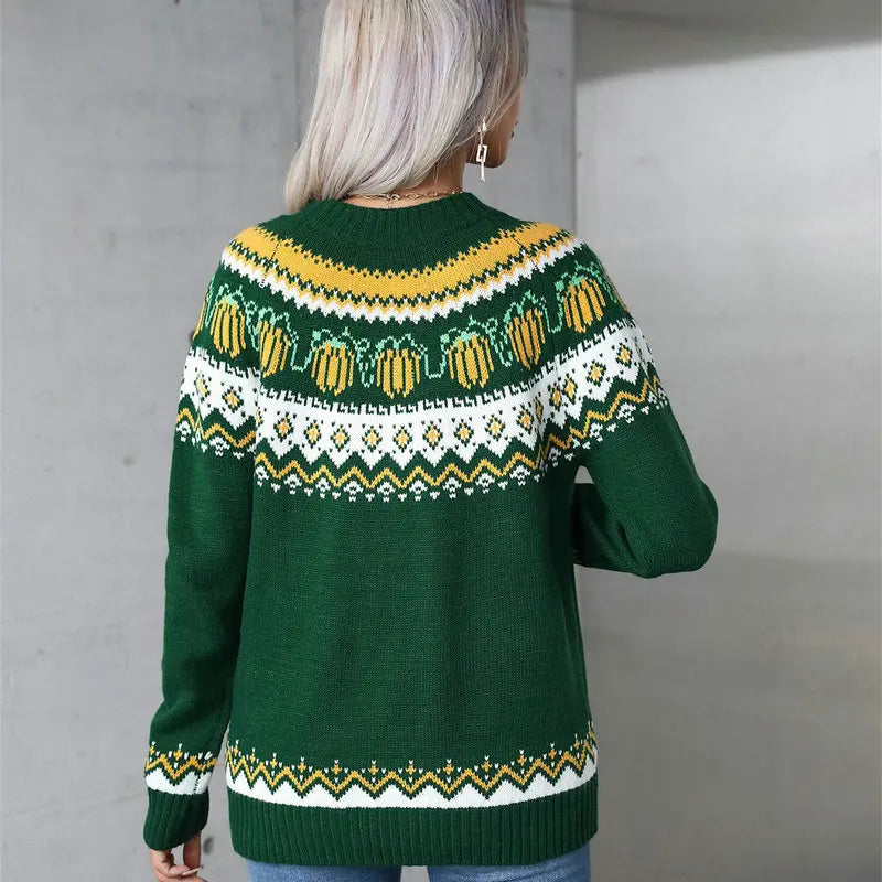 Stilla | Norsk pullover dame strikk vinterpullover til damer