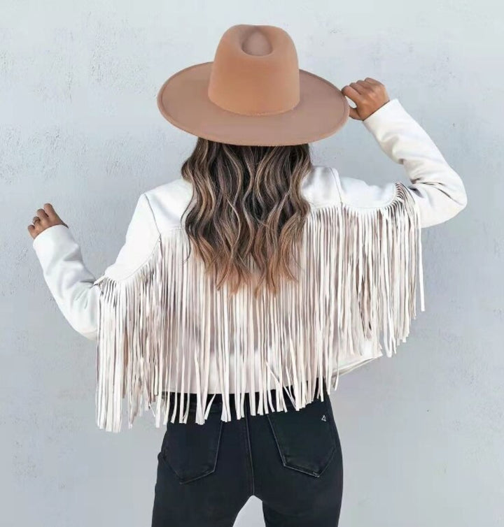 Stilla | Trendy Frynsejakke