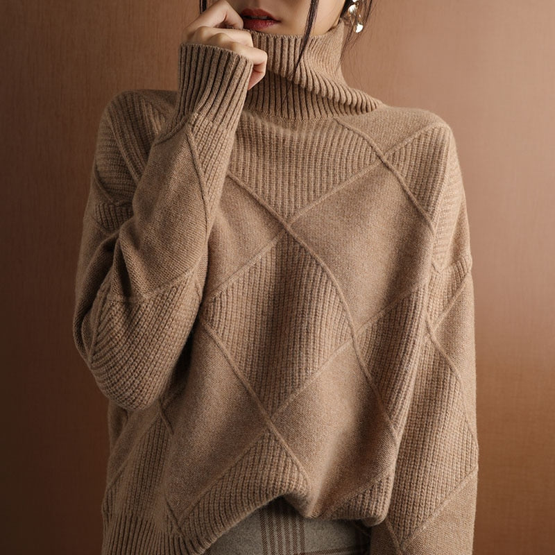Stilla | Kvinders Store Cashmere Trøje