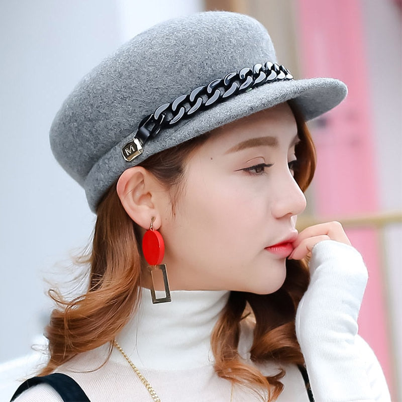Stilla | Beret Newsboy Cap Kvinder