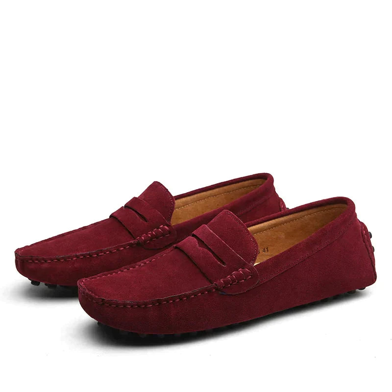 Skovae | Loafers i ruskind i italiensk stil