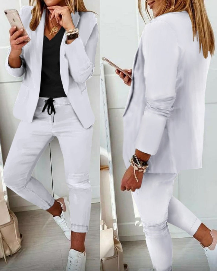Stilla | Formelt Blazer Sæt Mode