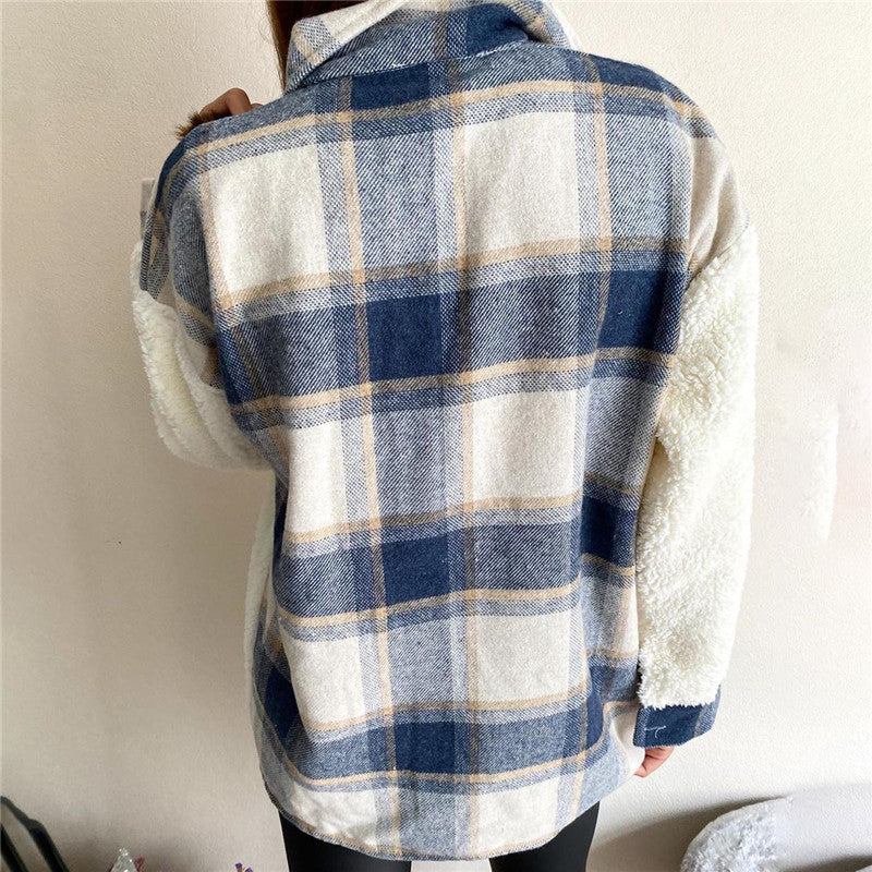 Stilla | Over størrelse Rutig Sweater