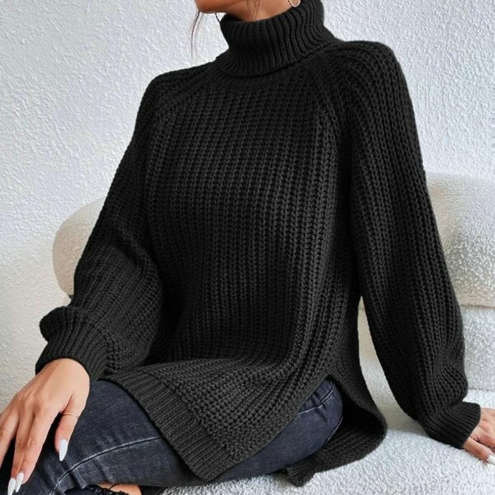 Stilla | Strikpullover Rullekrave Lange Ærmer Oversized Fit Blødt Chunky Knit