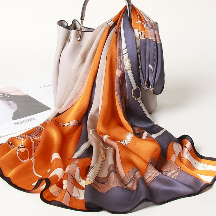 Stilla | Chic Square Scarf 100% Silk