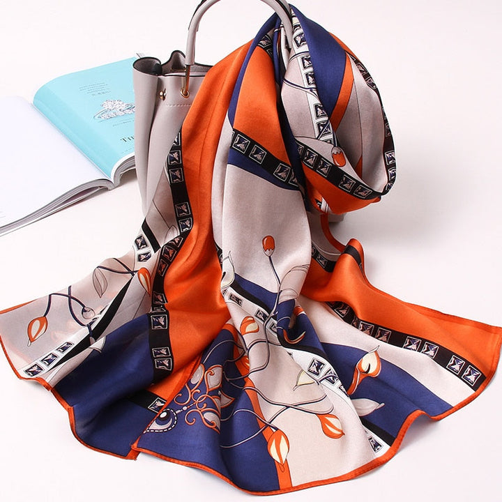 Stilla | Chic Square Scarf 100% Silk