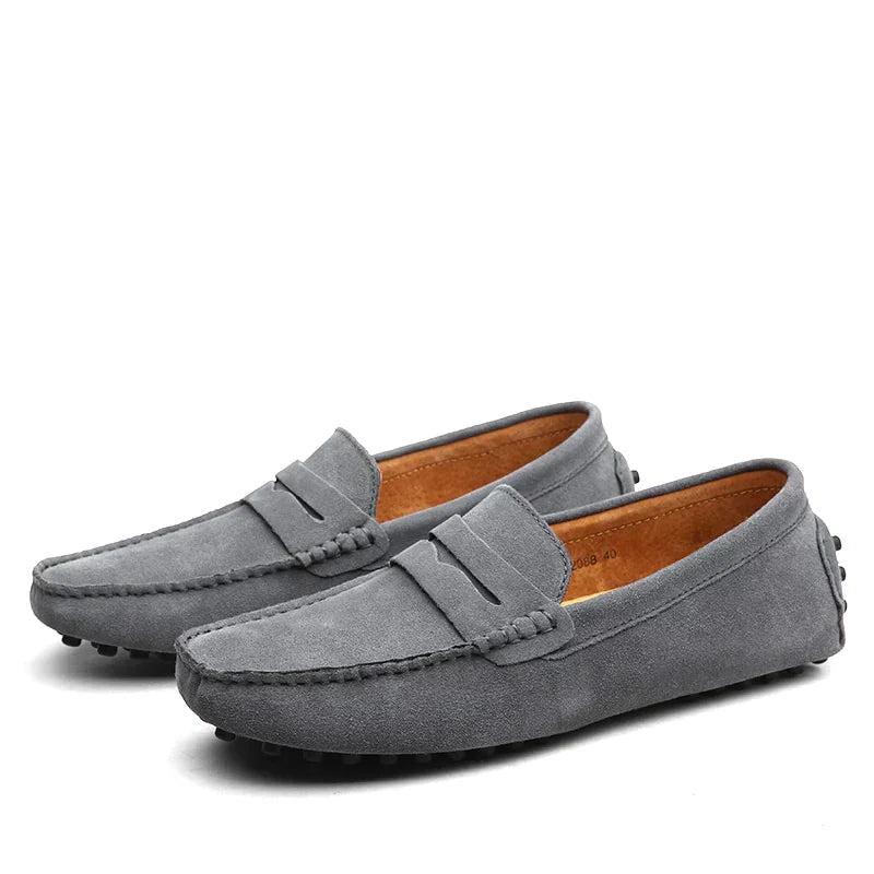 Stilla | Loafers Af Suede I Italiensk Stil