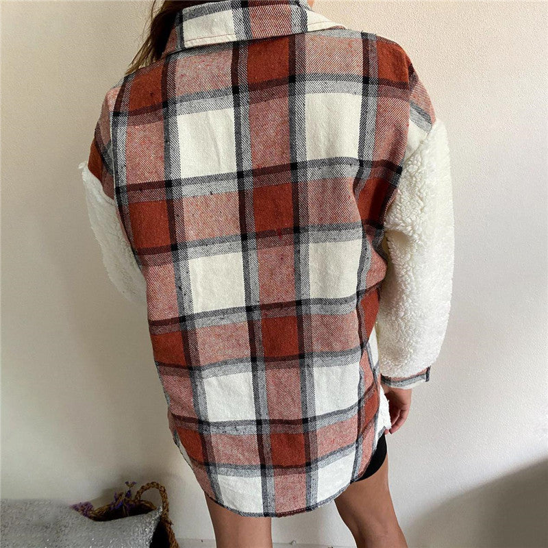 Stilla | Over størrelse Rutig Sweater