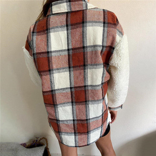 Stilla | Over størrelse Rutig Sweater