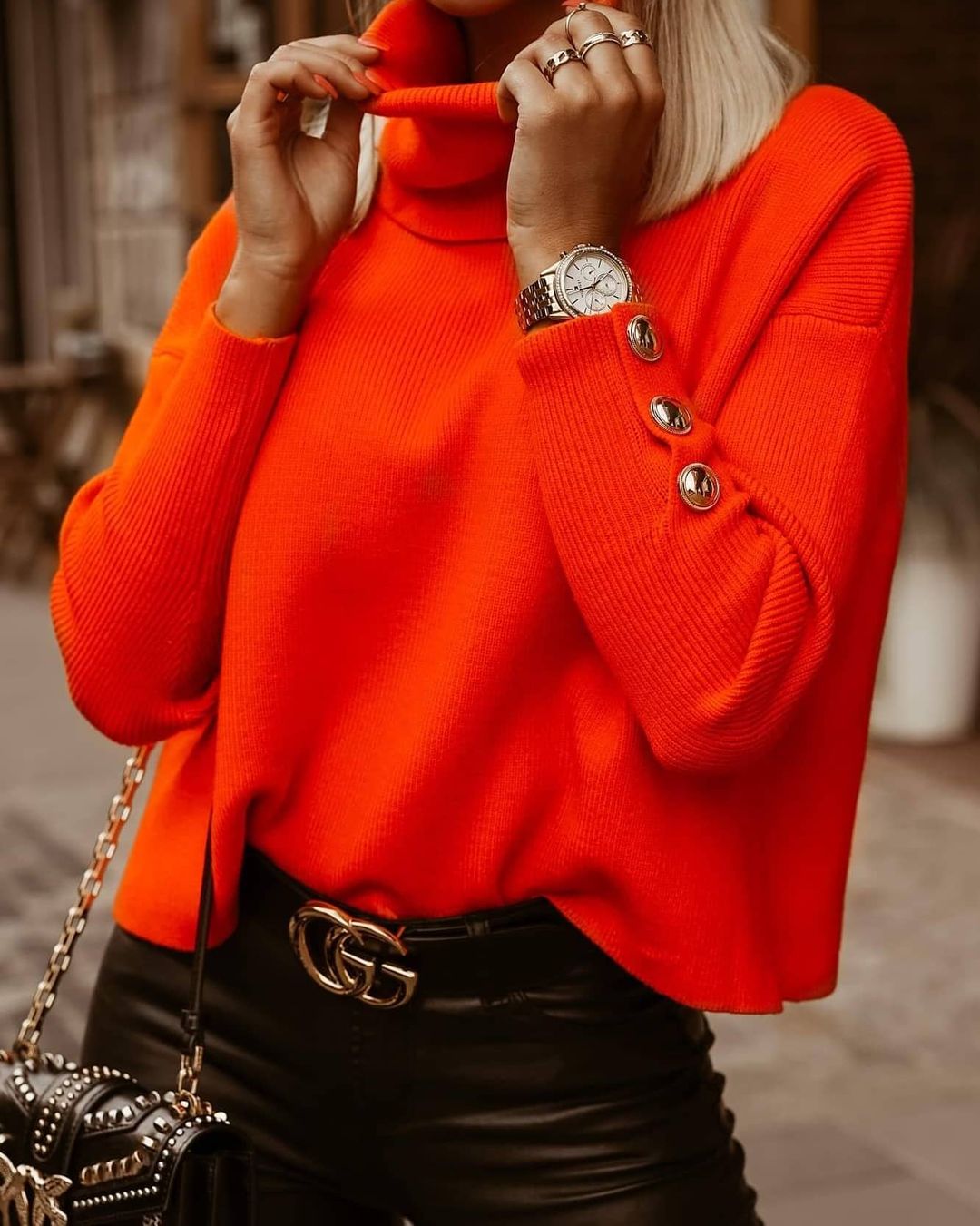 Stilla | Kvinders Store Turtleneck Trøje