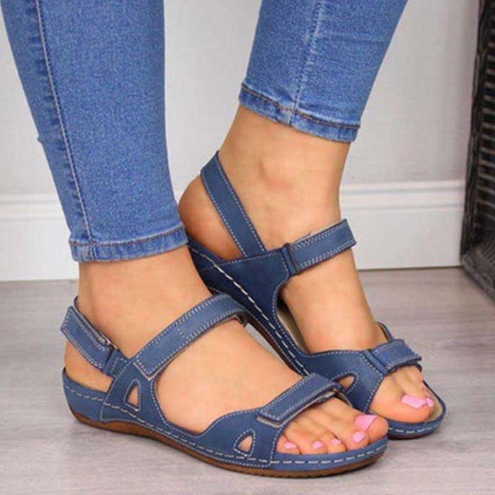 Stilla | Sandaler Ergonomiske Kvinders Sandaler Inklusiv Velcro Lukning
