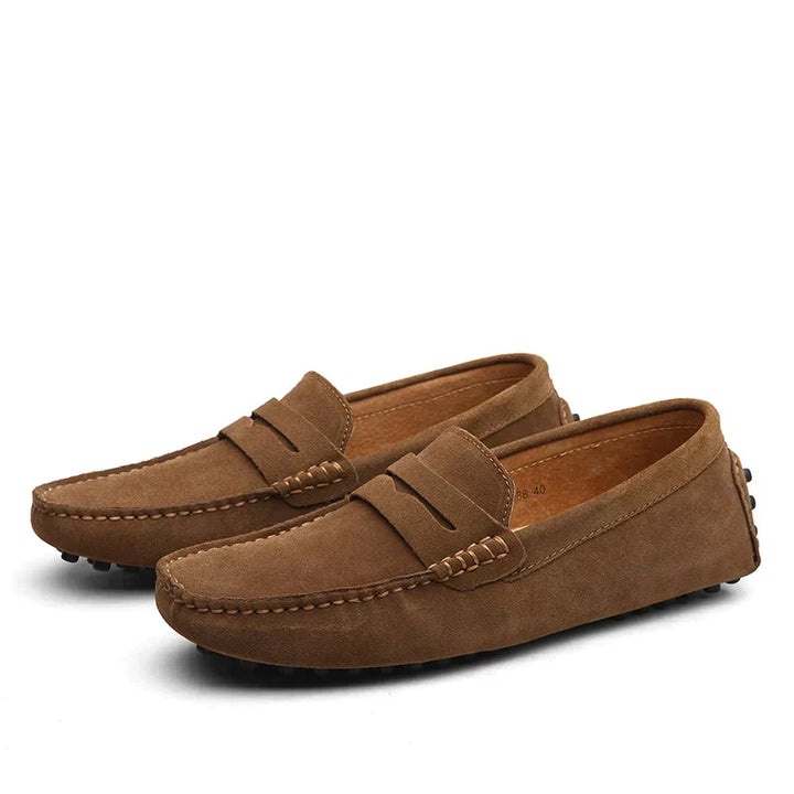 Stilla | Loafers Af Suede I Italiensk Stil