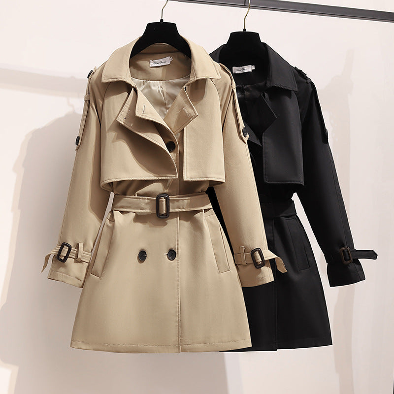 Stilla | Elegant Vandtæt Dobbeltbrystet Trenchcoat
