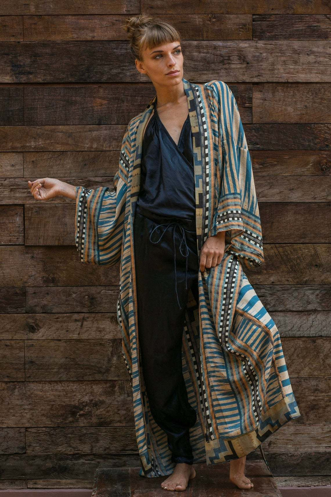 Stilla | Japansk Stil Kimono Strand