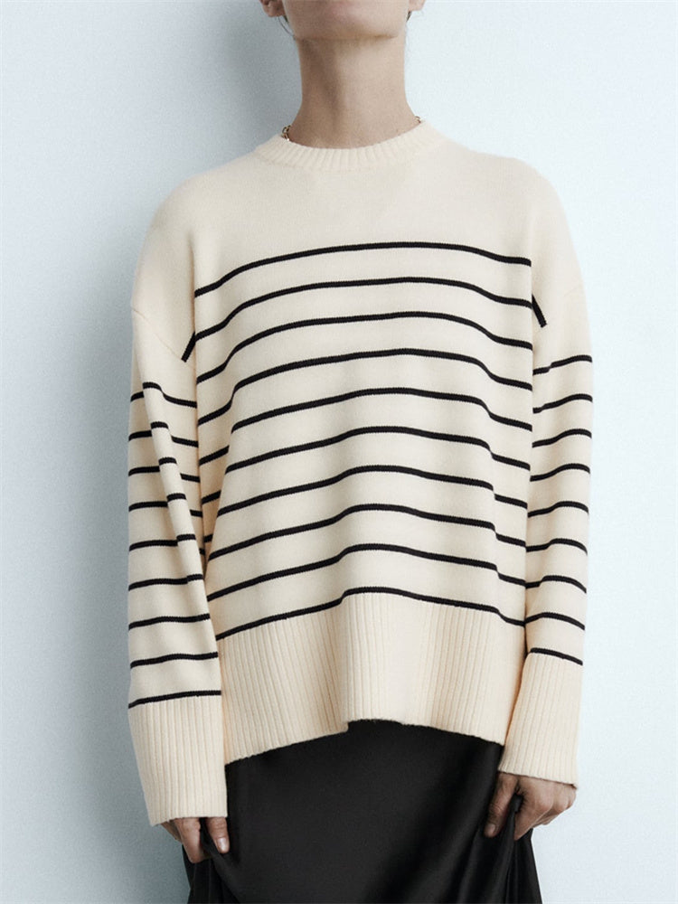 Stilla | Pullover med rund halsudskæring