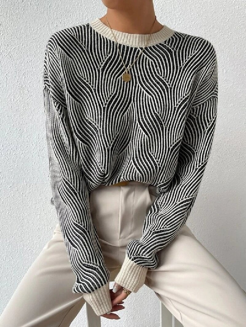 Stilla | Løs Rundhalset Pullover