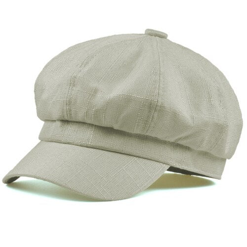 Stilla | Kvindernes Linned Baret Hat