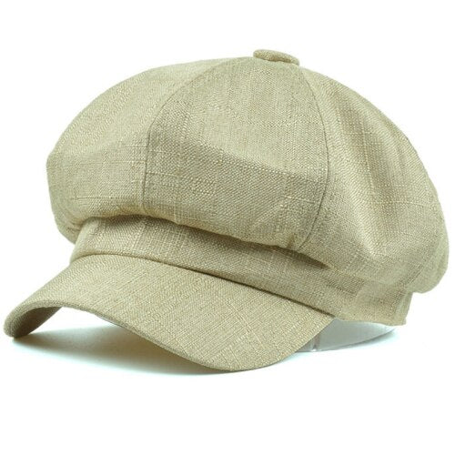 Stilla | Kvindernes Linned Baret Hat