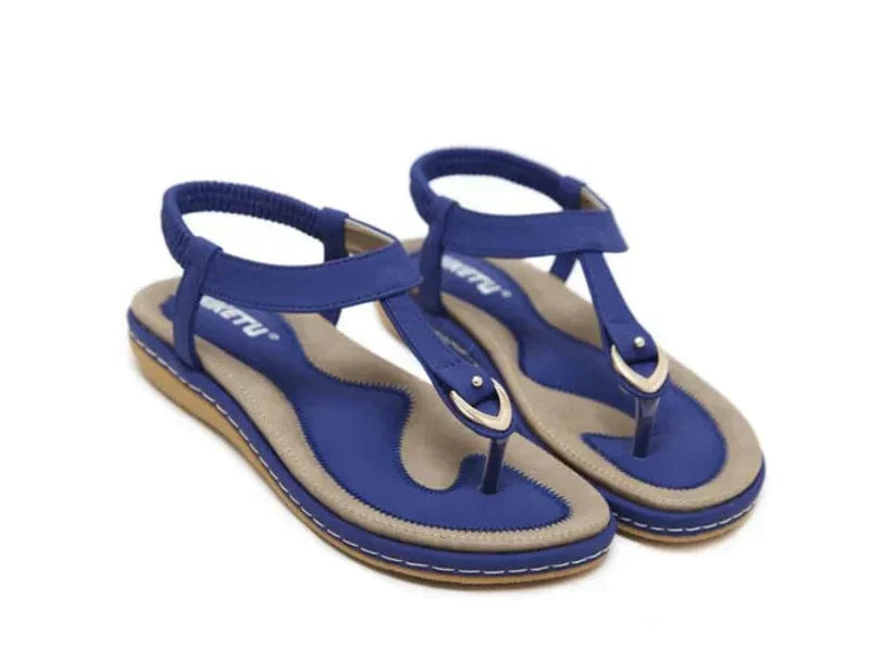 Stilla | Elegance Og Velvære Dame Flade Sandaler Med Stropper