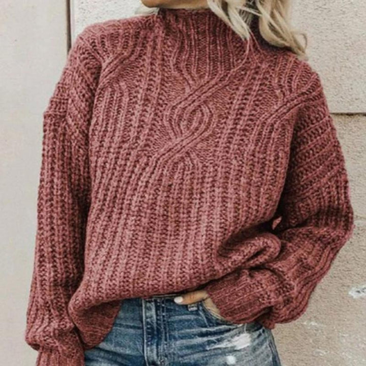 Stilla | Elegant Læderpullover Til Kvinder