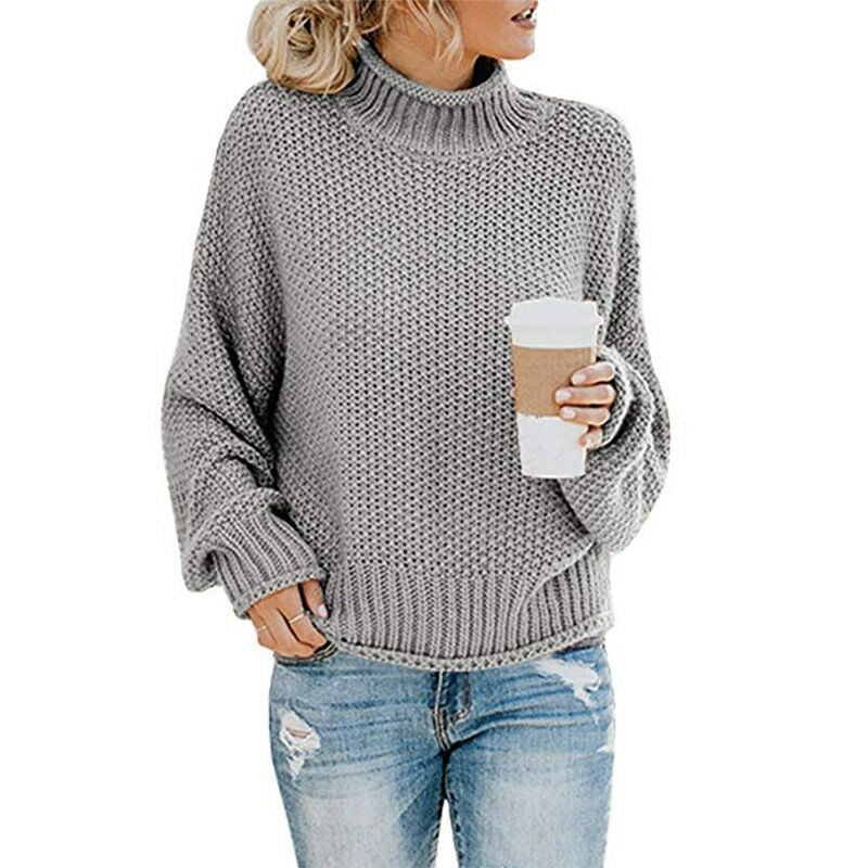 Stilla | Rullekrave Sweater Strikket
