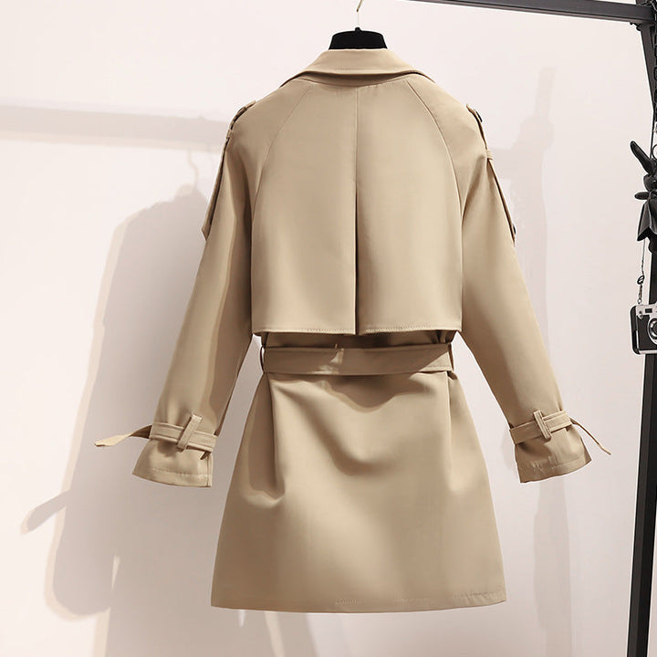 Stilla | Elegant Vandtæt Dobbeltbrystet Trenchcoat