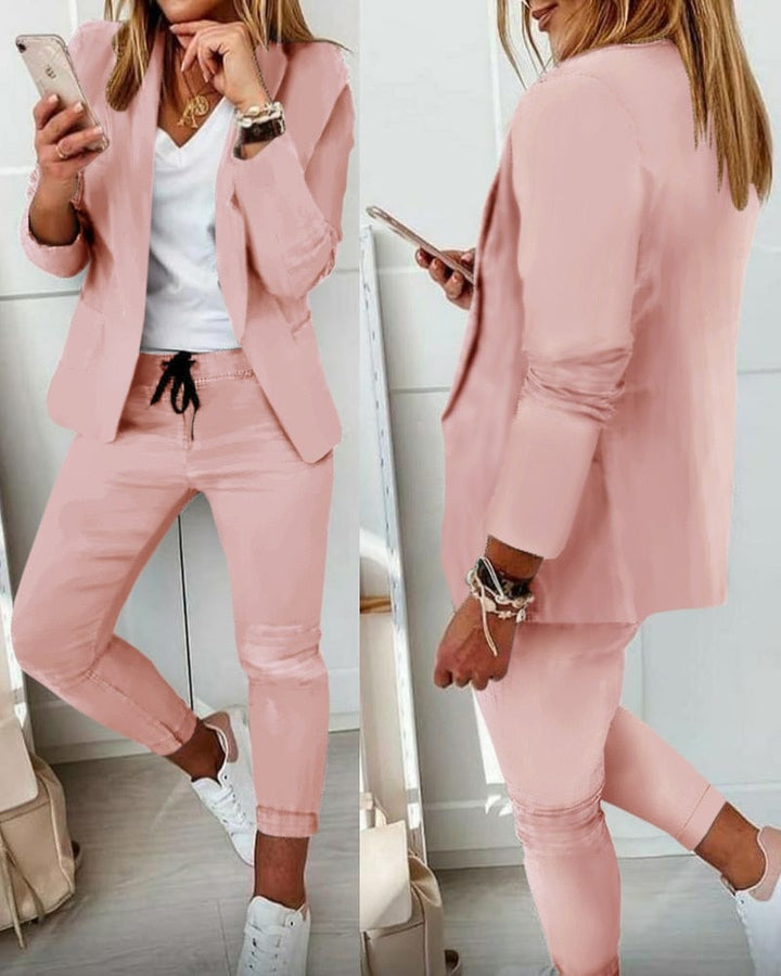 Stilla | Elegant To-delt Blazer Sæt