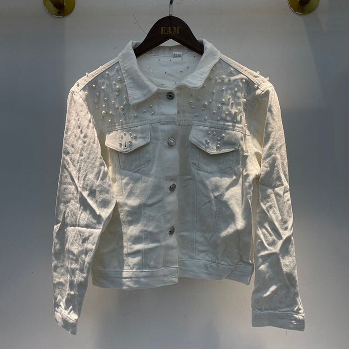Stilla | En yndlingsjeans med elegante perledetaljer