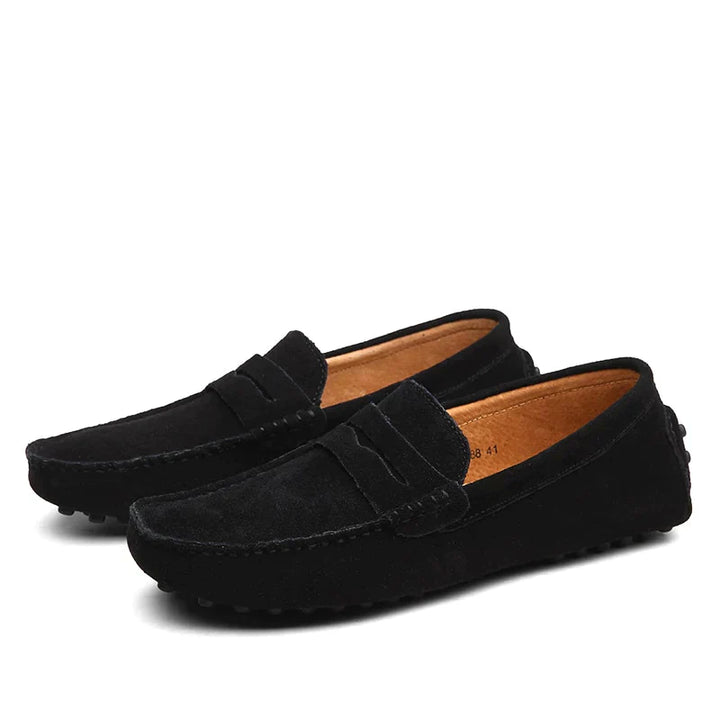 Stilla | Loafers Af Suede I Italiensk Stil