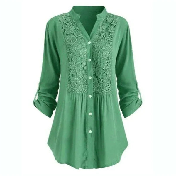 Stilla | Bluse med elegant og løs pasform