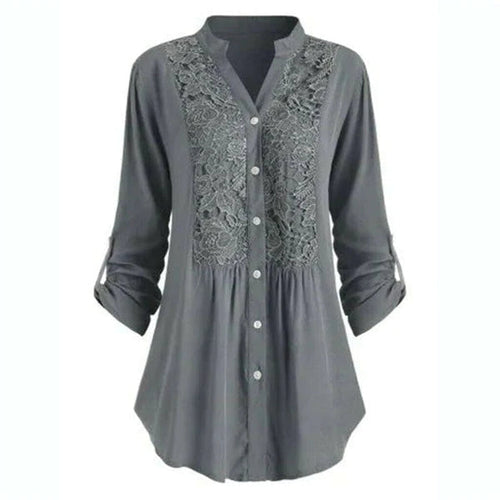 Stilla | Bluse med elegant og løs pasform