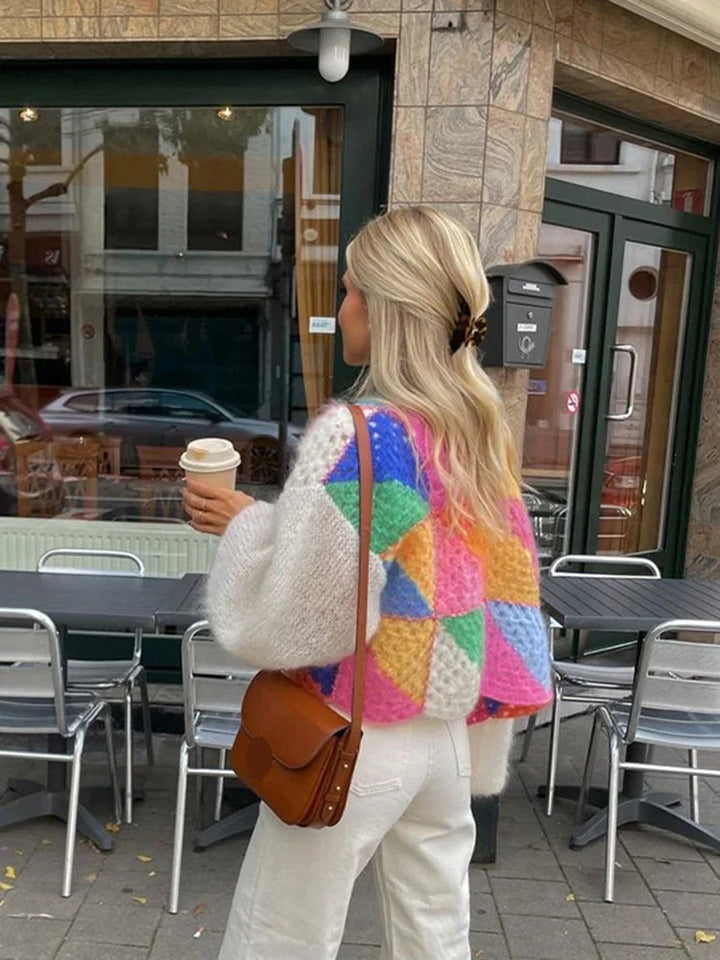 Stilla | Stribet Pullover Med En Smuk Farve