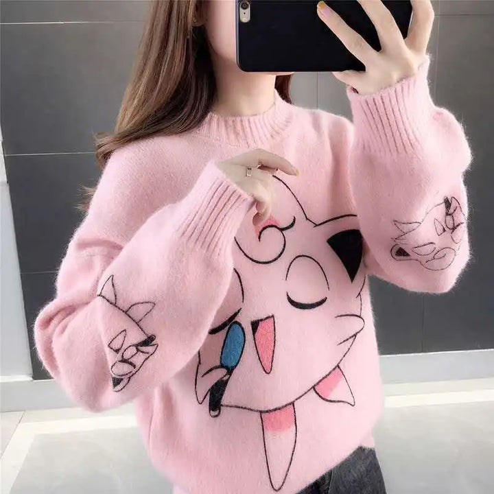 Stilla | Charmerende cartoon-sweater til kvinder