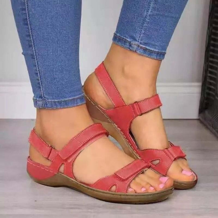 Stilla | Sandaler Ergonomiske Kvinders Sandaler Inklusiv Velcro Lukning