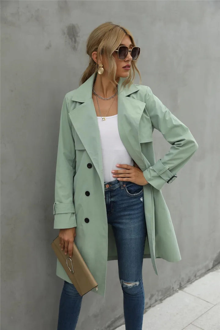 Stilla | Stilfuld Trenchcoat til Kvinder