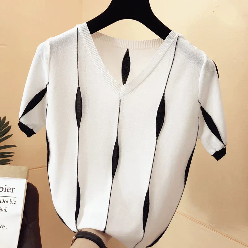 Stilla | Bluse Kvinders Strikket Bluse