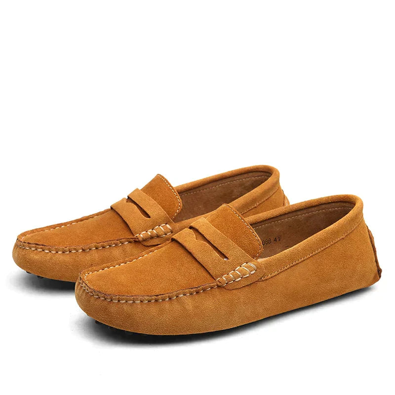 Skovae | Loafers i ruskind i italiensk stil