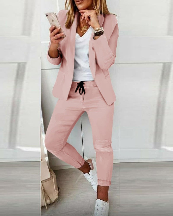 Stilla | Elegant Blazer Sæt To Dele