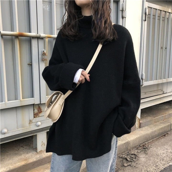 Stilla | Kvinders Afslappede Turtleneck Trøje