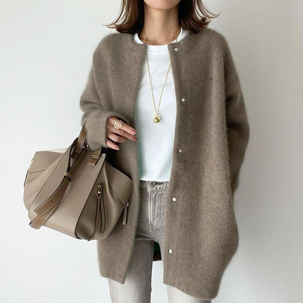Stilla | CHIC og hyggelig kvinder cardigan frakke