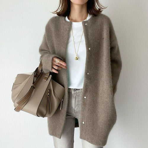 Stilla | CHIC og hyggelig kvinder cardigan frakke