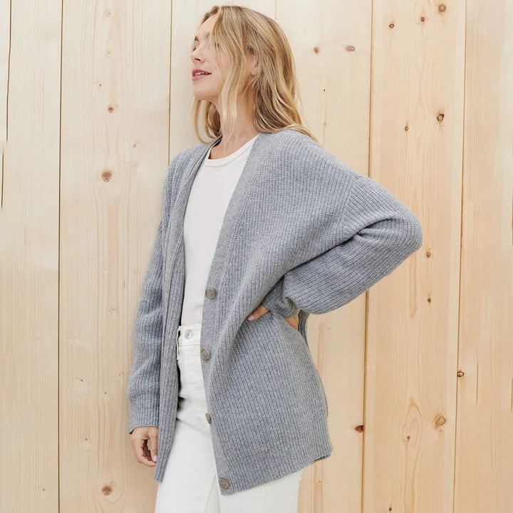 Stilla | Oversize-cardigan i kasjmir