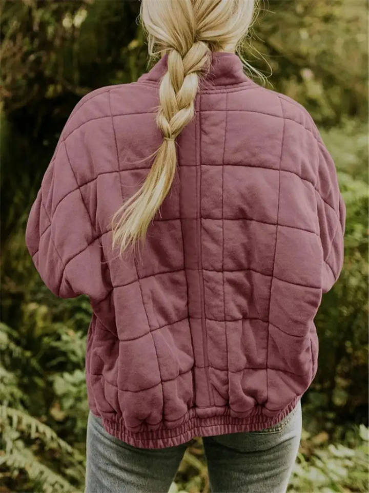 Stilla | Overgangsjakke Oversized Tykk Kvindejakke