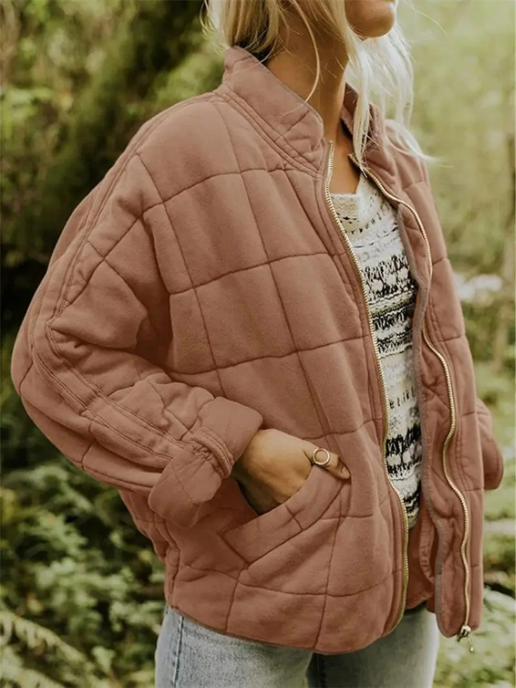 Stilla | Overgangsjakke Oversized Tykk Kvindejakke