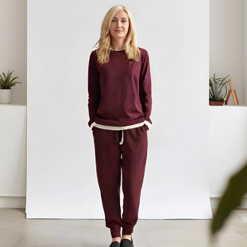 Stilla | Termo Fleece Sæt Bordeaux