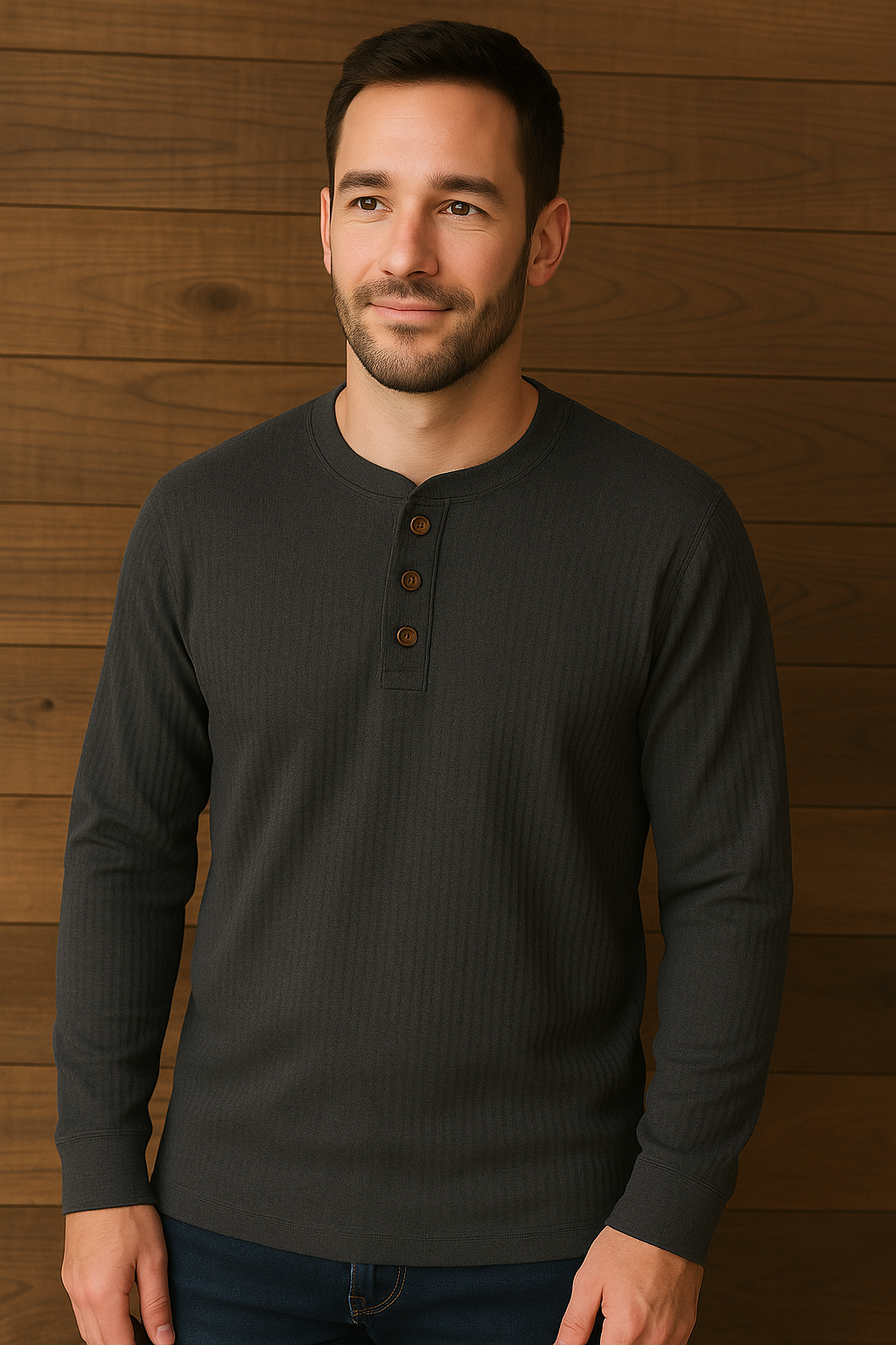 Stilla | Shirt Vaffelstruktur Herre T-Shirt